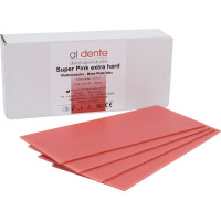 Set-up Plattenwachs - Packung 500 g pink superhart - 02-4155