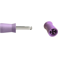 Young™ Prophylaxekelch Traditional Web Latch-Type - Packung 144 Stück lila, lang, weich - 296619