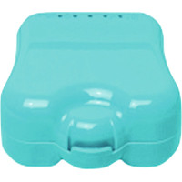 two-in-one" Aufbewahrungsbox" - Packung 10 Stück türkis - 92442