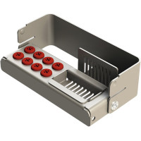 PLUG IN PLUS - Stück für 8 Instrumente, rot, 8,4 x 2,7 x 3,2 cm - PN190282-3
