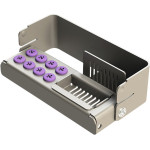 PLUG IN PLUS - Stück für 8 Instrumente, lila, 8,4 x 2,7 x 3,2 cm - PN190282-13