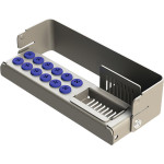 PLUG IN PLUS - Stück für 12 Instrumente, blau, 10,3 x 2,7 x 3,2 cm - PN190284-2 PLUG IN PLUS - Stück für 12 Instrumente, blau, 10,3 x 2,7 x 3,2 cm - PN190284-2