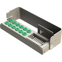 PLUG IN PLUS - Stück für 12 Instrumente, grün, 10,3 x 2,7 x 3,2 cm - PN190284-4