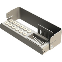 PLUG IN PLUS - Stück für 12 Instrumente, weiß, 10,3 x 2,7 x 3,2 cm - PN190284-8