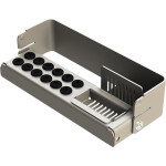 PLUG IN PLUS - Stück für 12 Instrumente, schwarz, 10,3 x 2,7 x 3,2 cm - PN190284-9