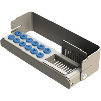 PLUG IN PLUS - Stück für 12 Instrumente, hellblau, 10,3 x 2,7 x 3,2 cm - PN190284-12