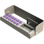 PLUG IN PLUS - Stück für 12 Instrumente, lila, 10,3 x 2,7 x 3,2 cm - PN190284-13