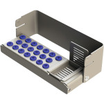 PLUG IN PLUS - Stück für 20 Instrumente, blau, 11 x 3,5 x 3,4 cm - PN190286-2 PLUG IN PLUS - Stück für 20 Instrumente, blau, 11 x 3,5 x 3,4 cm - PN190286-2