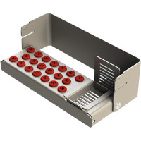 PLUG IN PLUS - Stück für 20 Instrumente, rot, 11 x 3,5 x 3,4 cm - PN190286-3