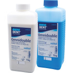 Omnidouble Packung 2 x 1 kg Silikon hellblau, 22 Shore A-Härte
