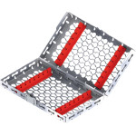 Galaxy Kassette Auto Grip - Stück für 14 Instrumente, 18 x 10, rot - PN183025-3 Galaxy Kassette Auto Grip - Stück für 14 Instrumente, 18 x 10, rot - PN183025-3