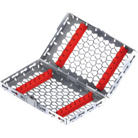 Galaxy Kassette Auto Grip - Stück für 14 Instrumente, 18 x 10, rot - PN183025-3
