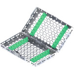 Galaxy Kassette Auto Grip - Stück für 14 Instrumente, 18 x 10, grün - PN183025-4 Galaxy Kassette Auto Grip - Stück für 14 Instrumente, 18 x 10, grün - PN183025-4