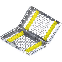 Galaxy Kassette Auto Grip - Stück für 14 Instrumente, 18 x 10, gelb - PN183025-5
