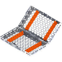 Galaxy Kassette Auto Grip - Stück für 14 Instrumente, 18 x 10, orange - PN183025-7