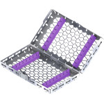 Galaxy Kassette Auto Grip - Stück für 14 Instrumente, 18 x 10, lila - PN183025-13