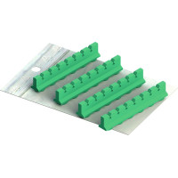 Galaxy Silicone Refill - Set Silikoneinsätze für Kassette 18 x 10, grün - PN183026-4