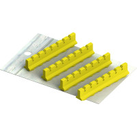 Galaxy Silicone Refill - Set Silikoneinsätze für Kassette 18 x 10, gelb - PN183026-5