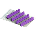 Galaxy Silicone Refill - Set Silikoneinsätze für Kassette 18 x 10, lila - PN183026-13 Galaxy Silicone Refill - Set Silikoneinsätze für Kassette 18 x 10, lila - PN183026-13