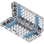 Galaxy Kassette Auto Grip - Stück für 10 Instrumente, 18 x 7, blau - PN183044-2 Galaxy Kassette Auto Grip - Stück für 10 Instrumente, 18 x 7, blau - PN183044-2