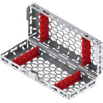 Galaxy Kassette Auto Grip - Stück für 10 Instrumente, 18 x 7, rot - PN183044-3 Galaxy Kassette Auto Grip - Stück für 10 Instrumente, 18 x 7, rot - PN183044-3