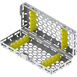 Galaxy Kassette Auto Grip - Stück für 10 Instrumente, 18 x 7, gelb - PN183044-5 Galaxy Kassette Auto Grip - Stück für 10 Instrumente, 18 x 7, gelb - PN183044-5