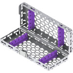 Galaxy Kassette Auto Grip - Stück für 10 Instrumente, 18 x 7, lila - PN183044-13 Galaxy Kassette Auto Grip - Stück für 10 Instrumente, 18 x 7, lila - PN183044-13
