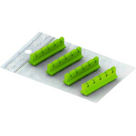 Galaxy Silicone Refill - Set Silikoneinsätze für Kassette 18 x 7, grün - PN183045-4 Galaxy Silicone Refill - Set Silikoneinsätze für Kassette 18 x 7, grün - PN183045-4