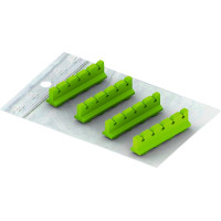 Galaxy Silicone Refill - Set Silikoneinsätze für Kassette 18 x 7, grün - PN183045-4
