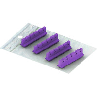 Galaxy Silicone Refill - Set Silikoneinsätze für Kassette 18 x 7, lila - PN183045-13