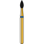 DIATECH Diamanten G368 - Packung 5 Stück blau mittel (M), FG, Figur 257 Knospe, 3,5 mm, ISO 016 - 60031758