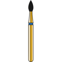 DIATECH Diamanten G368 - Packung 5 Stück blau mittel (M), FG, Figur 257 Knospe, 3,5 mm, ISO 016 - 60031758