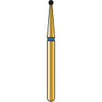 DIATECH Diamanten G801 - Packung 5 Stück blau mittel (M), FG, Figur 001 Kugel, 1 mm, ISO 010 - 60031852