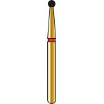 DIATECH Diamanten G801 - Packung 5 Stück rot fein (F), FG, Figur 001 Kugel, 1,4 mm, ISO 014 - 60031858