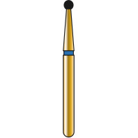 DIATECH Diamanten G801 - Packung 50 Stück blau mittel (M), FG, Figur 001 Kugel, 1,4 mm, ISO 014 - 60031861