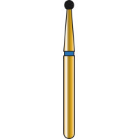 DIATECH Diamanten G801 - Packung 5 Stück blau mittel (M), FG, Figur 001 Kugel, 1,4 mm, ISO 014 - 60031862