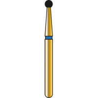 DIATECH Diamanten G801 - Packung 5 Stück blau mittel (M), FG, Figur 001 Kugel, 1,6 mm, ISO 016 - 60031867