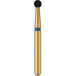 DIATECH Diamanten G801 - Packung 5 Stück blau mittel (M), FG, Figur 001 Kugel, 2 mm, ISO 020 - 60031880