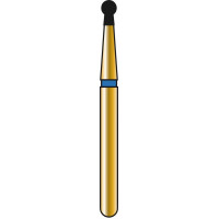 DIATECH Diamanten G802 - Packung 5 Stück blau mittel (M), FG, Figur 002 Rund Hals belegt, 2,3 mm, ISO 014 - 60031908