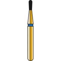 DIATECH Diamanten G830 - Packung 5 Stück blau mittel (M), FGSS, Figur 233 Birne, 2,7 mm, ISO 010 - 60031964