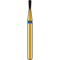 DIATECH Diamanten G830 - Packung 5 Stück blau mittel (M), FG, Figur 233 Birne, 2,7 mm, ISO 009 - 60031966
