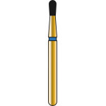 DIATECH Diamanten G830 - Packung 5 Stück blau mittel (M), FG, Figur 233 Birne, 2,7 mm, ISO 014 - 60031972