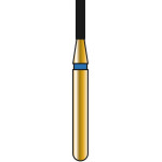 DIATECH Diamanten G835 - Packung 5 Stück blau mittel (M), FGSS, Figur 109 Zylinder Kante flach, 4 mm, ISO 010 - 60032000