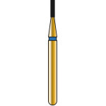 DIATECH Diamanten G835 - Packung 5 Stück blau mittel (M), FG, Figur 108 Zylinder Kante flach, 3 mm, ISO 008 - 60032002