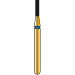 DIATECH Diamanten G835 - Packung 5 Stück blau mittel (M), FG, Figur 109 Zylinder Kante flach, 4 mm, ISO 010 - 60032005
