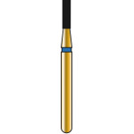 DIATECH Diamanten G835 - Packung 5 Stück blau mittel (M), FG, Figur 109 Zylinder Kante flach, 4 mm, ISO 012 - 60032008