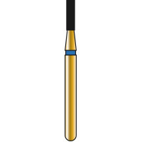 DIATECH Diamanten G835 - Packung 5 Stück blau mittel (M), FG, Figur 109 Zylinder Kante flach, 4 mm, ISO 012 - 60032008