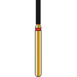 DIATECH Diamanten G836 - Packung 5 Stück rot fein (F), FG, Figur 110 Zylinder Kante flach, 6 mm, ISO 012 - 60032026