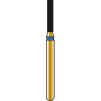 DIATECH Diamanten G836 - Packung 5 Stück blau mittel (M), FG, Figur 110 Zylinder Kante flach, 6 mm, ISO 012 - 60032028