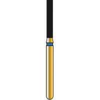 DIATECH Diamanten G837 - Packung 5 Stück blau mittel (M), FG, Figur 111 Zylinder Kante flach, 8 mm, ISO 014 - 60032054